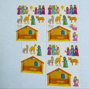 Religious Stickers 3 Kings Christmas Camel Gift Holiday Journal Arts Crafts